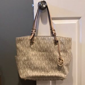 Michael Kors tote bag - vanilla